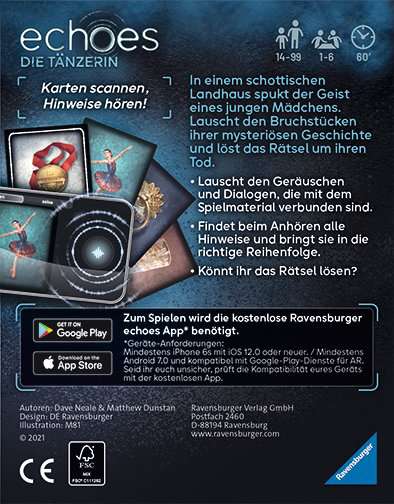 echoes: Die Tänzerin *Empfohlen Spiel des Jahres 2022* – Bild 2