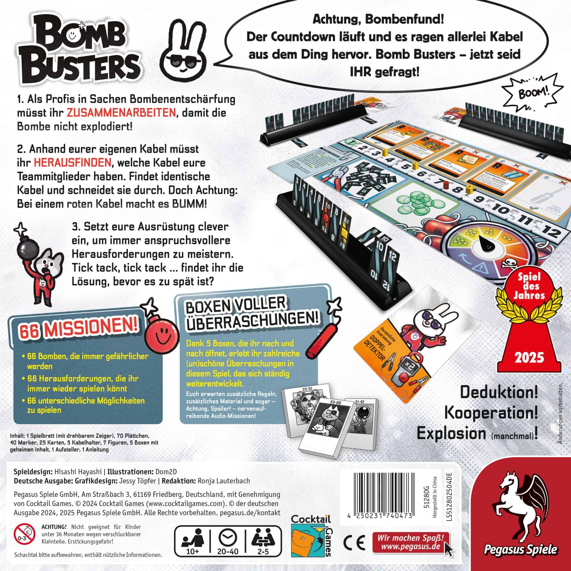 Bomb Busters *Spiel des Jahres 2025* – Bild 2